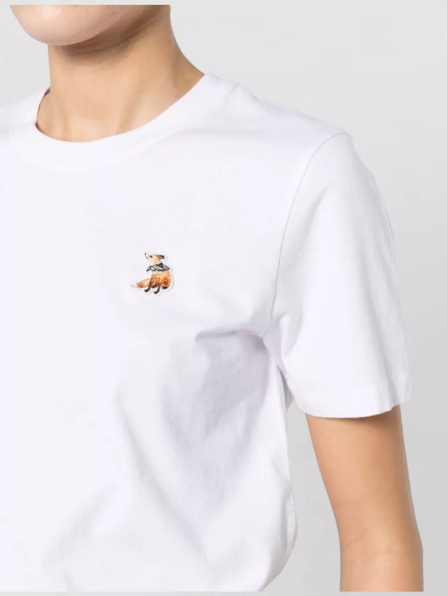Maison Kitsuné Dreaming Fox Cotton Crew Neck T-Shirt