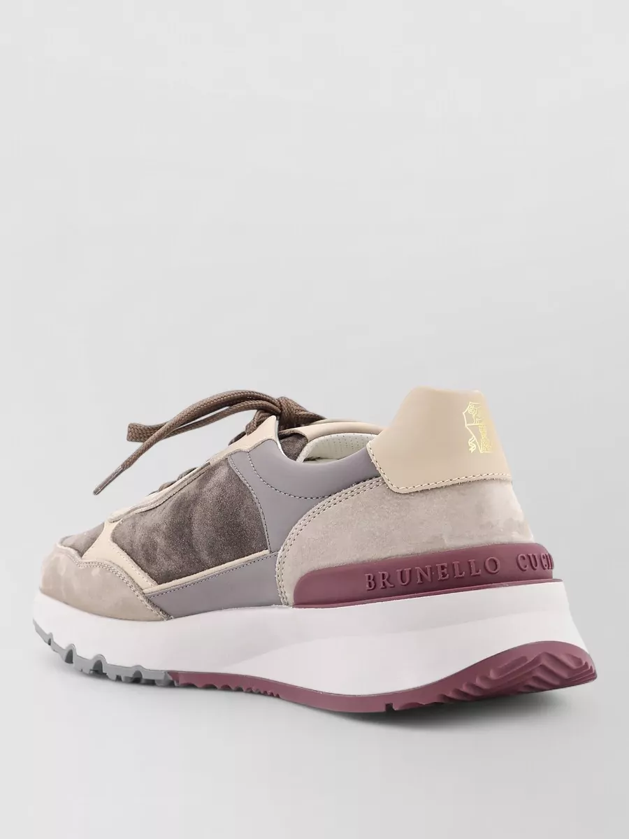 Brunello Cucinelli Leather Low-Top Sneakers