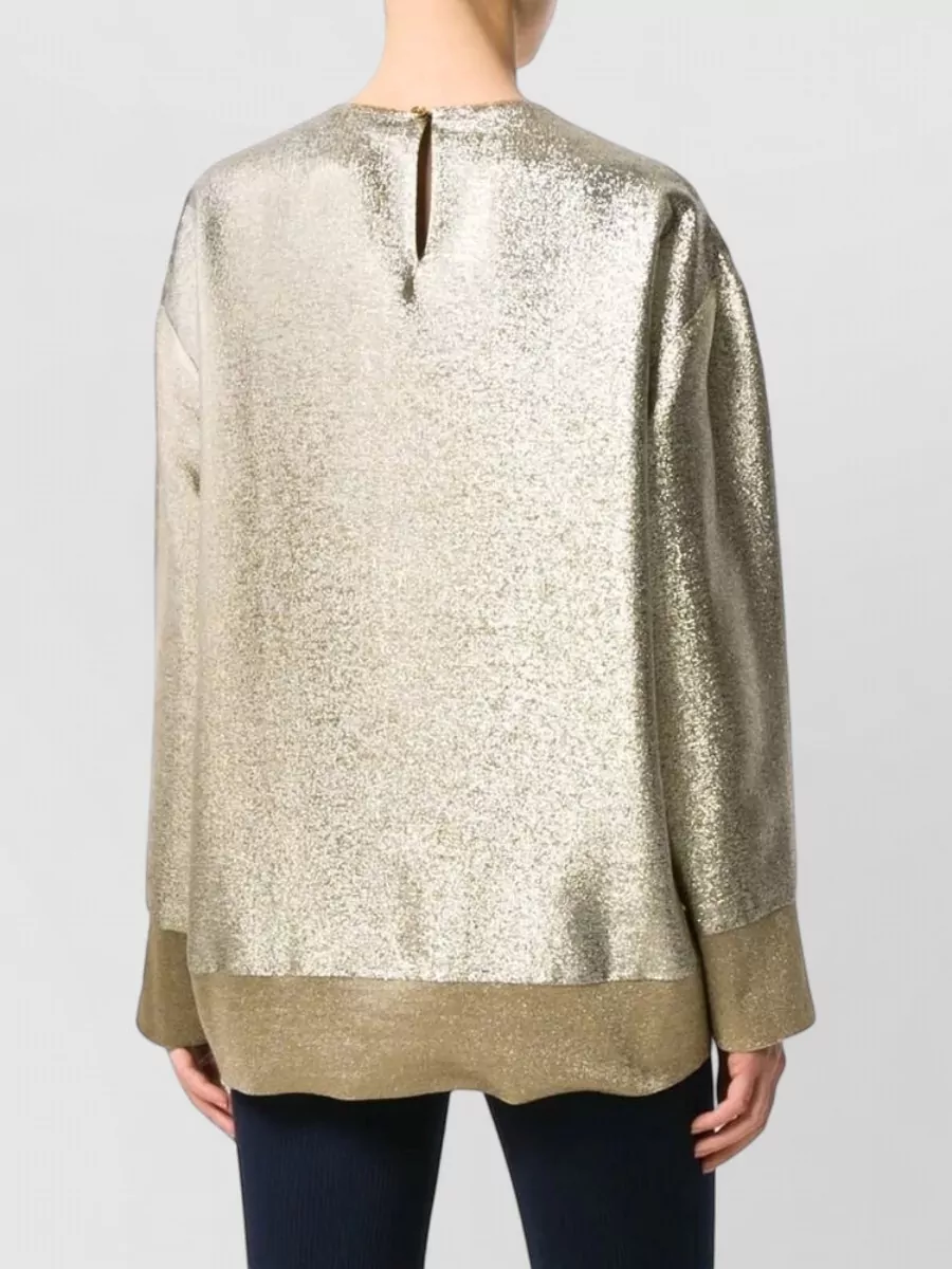 Stella Mccartney Metallic Sweatshirt