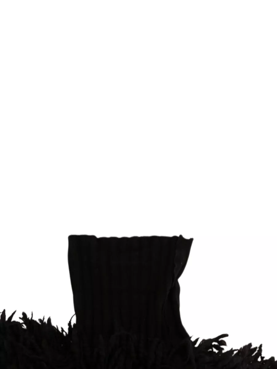 Dolce&Gabbana Cashmere Oversized Textured-Knit High-Neck Sweater