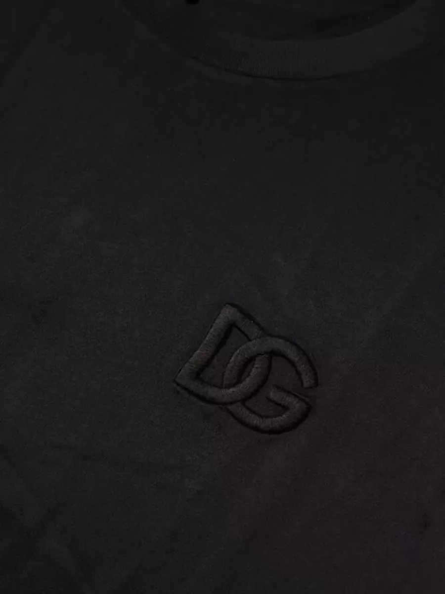 Dolce&Gabbana Cotton Crew Neck Short-Sleeve T-Shirt