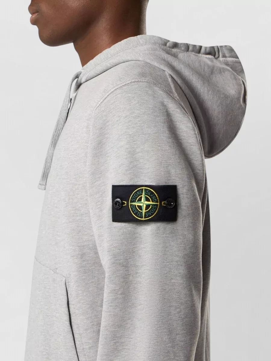 Stone Island Cotton Hooded Sweatshirt