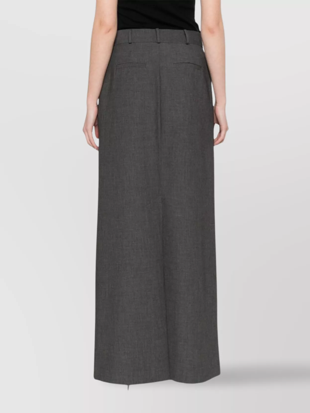 THE FRANKIE SHOP LONG PENCIL SKIRT MALVO