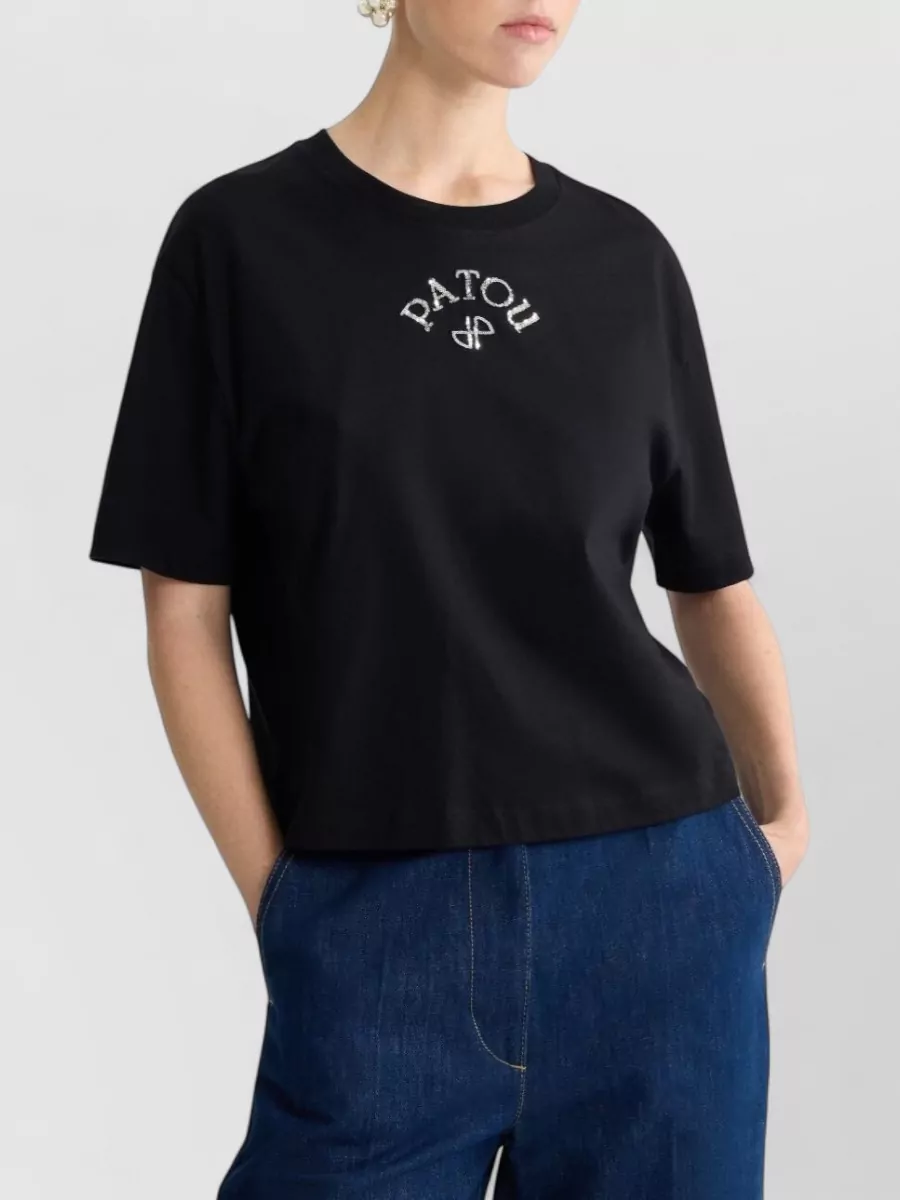 Patou Cotton Short-Sleeve T-Shirt