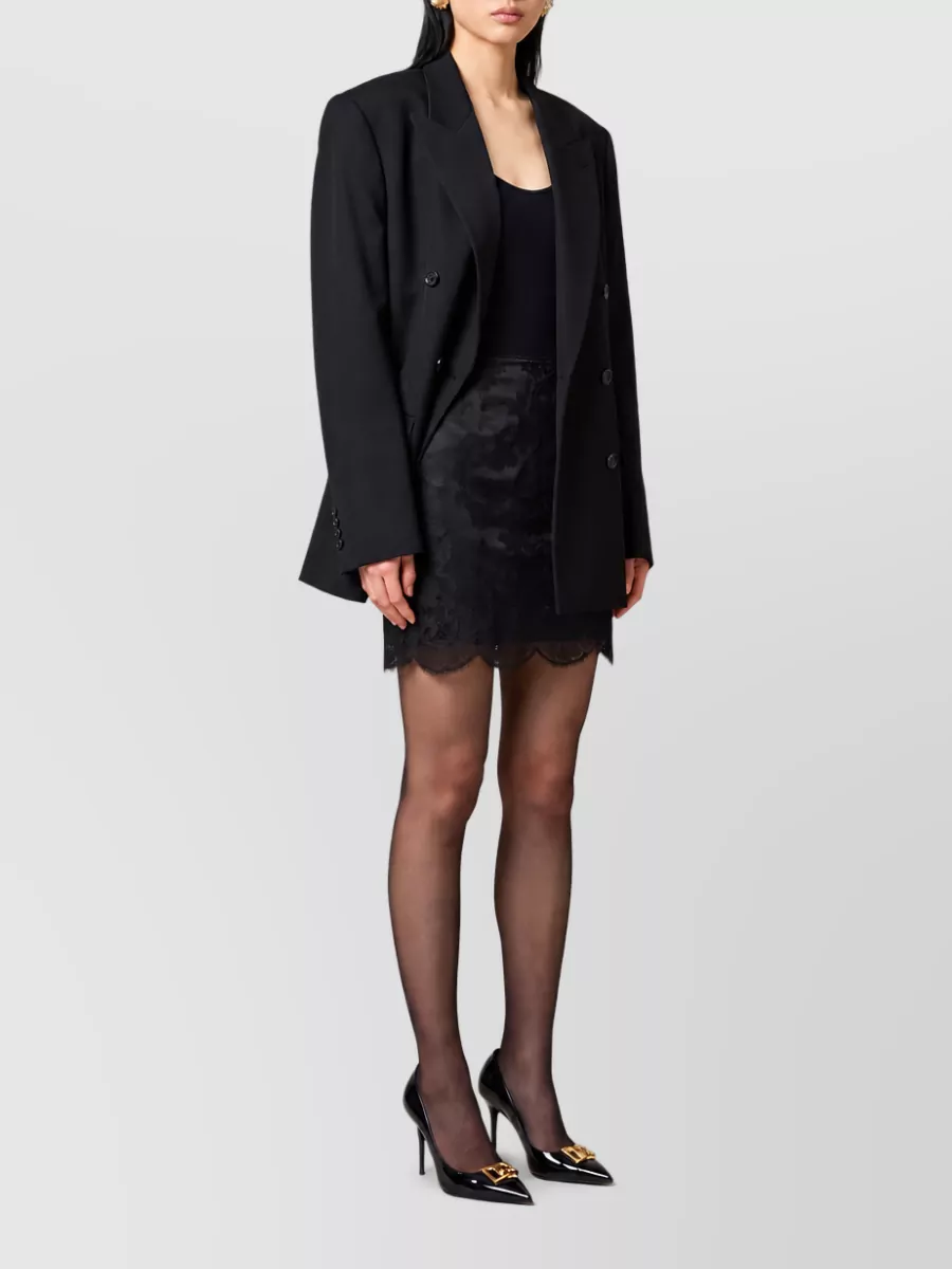 Dolce&Gabbana lace mini skirt