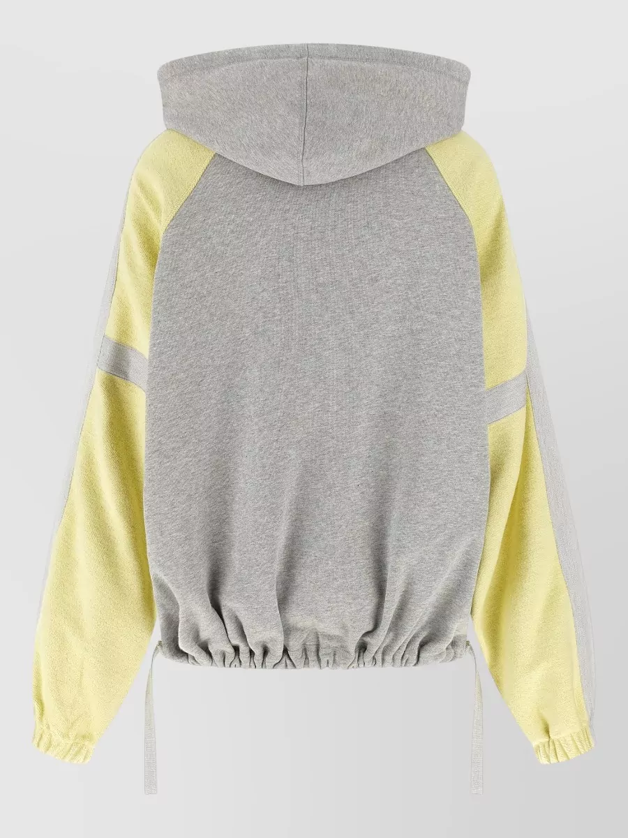The Attico Cotton Hooded Bomber Jacket