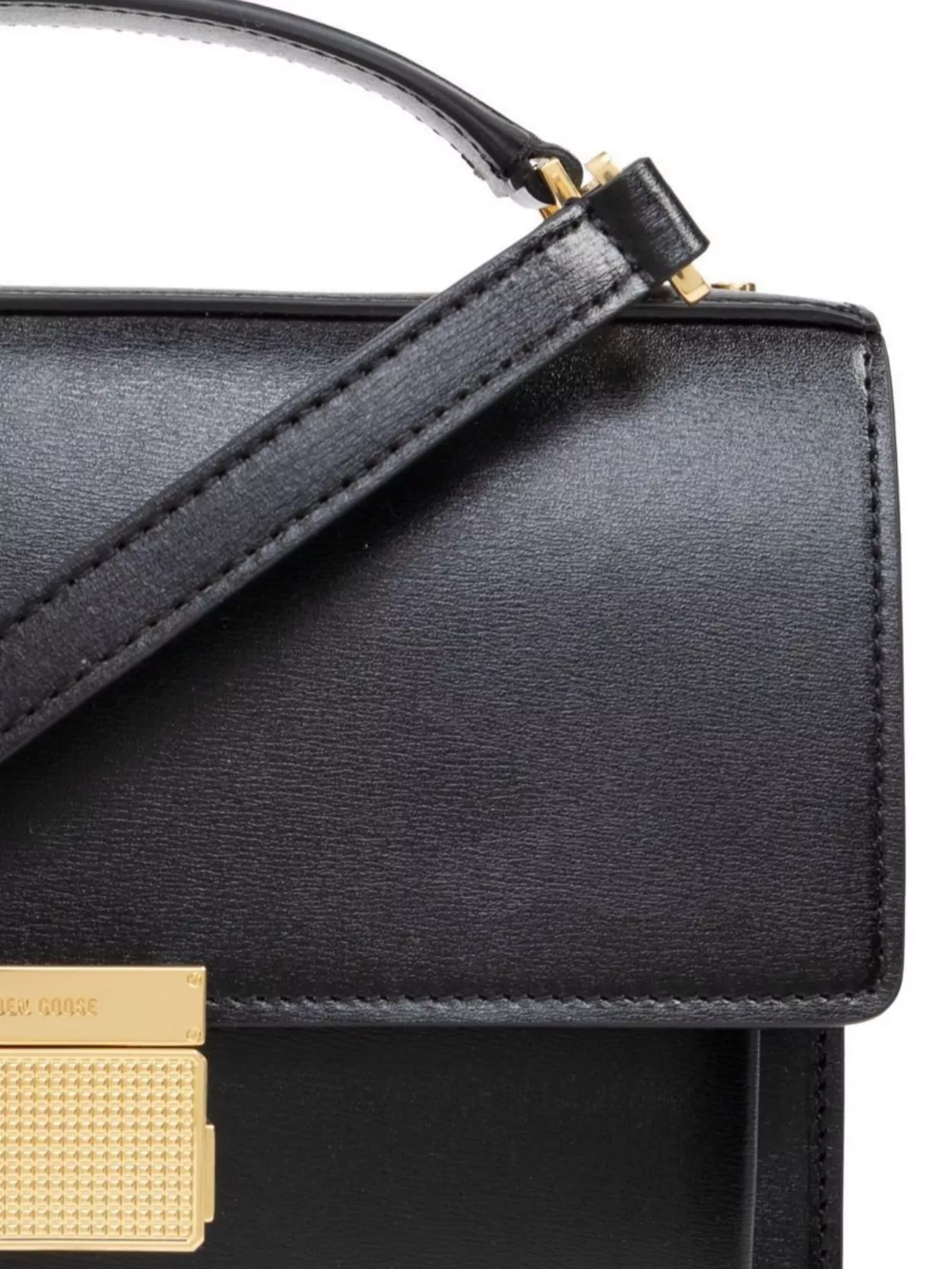 Golden Goose Venezia Bag Leather Top Handle Strap