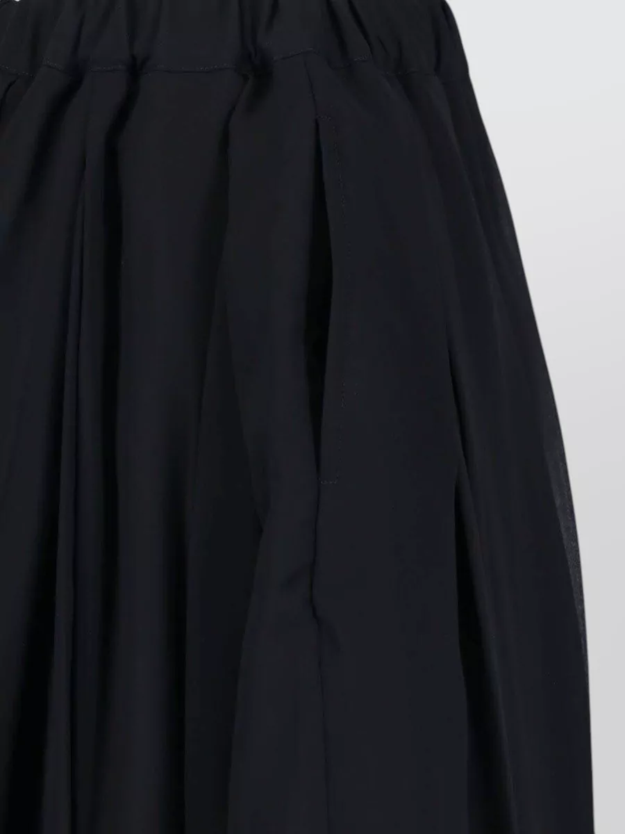 Comme Des Garçons Midi Full Skirt