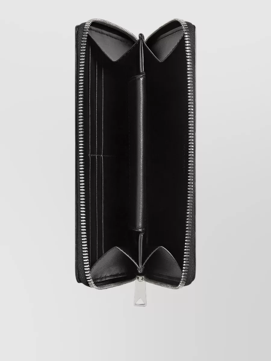 Bottega Veneta Leather Intrecciato Clutch Bag