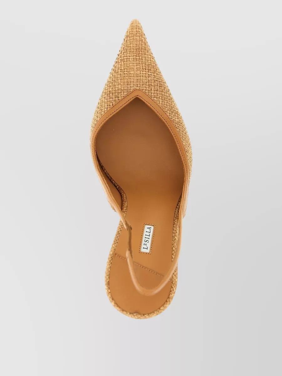 Le Silla Vivienne Slingback Pumps Pointed Toe Stiletto