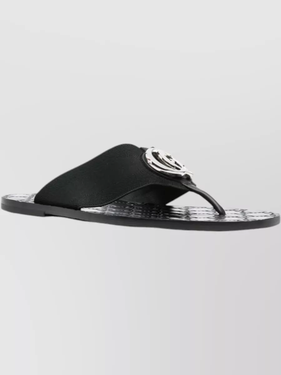 Gucci Flat Sole Open Toe Beach Flip Flops