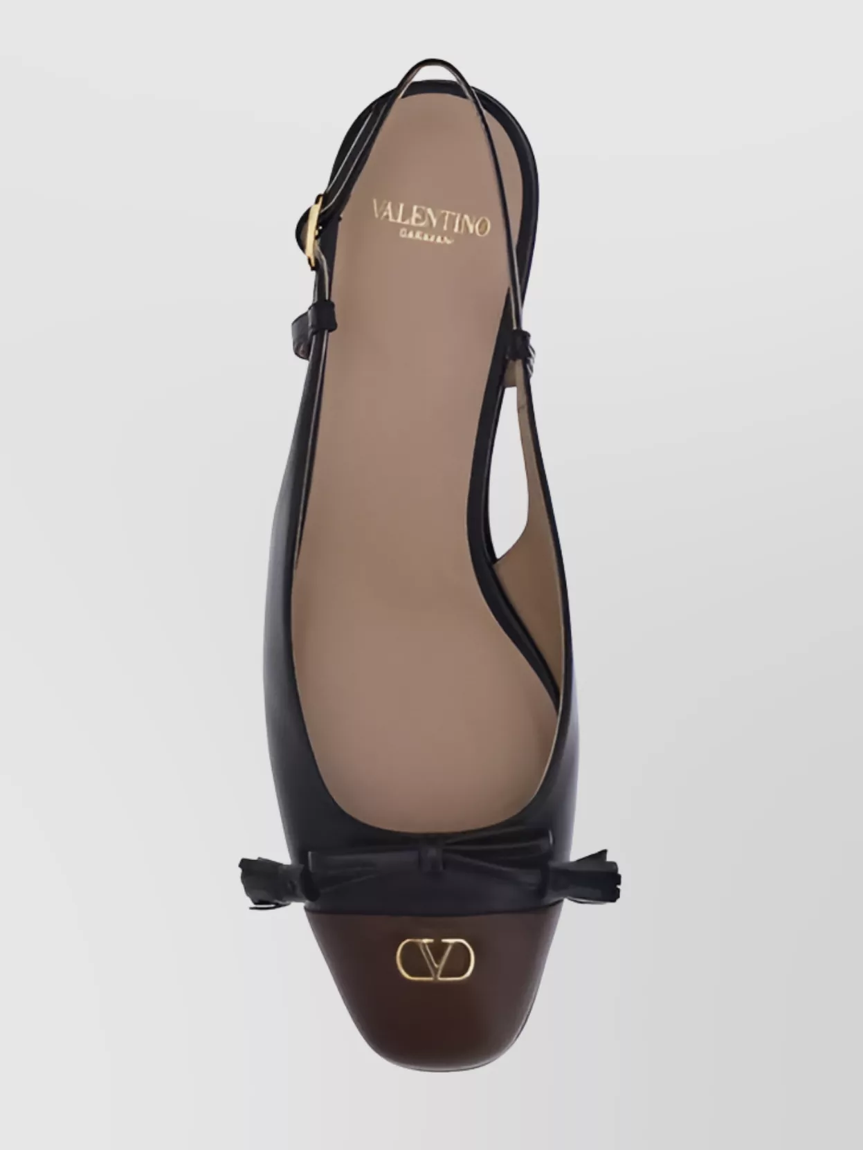 Valentino Garavani King's Valet Slingback Ballerinas