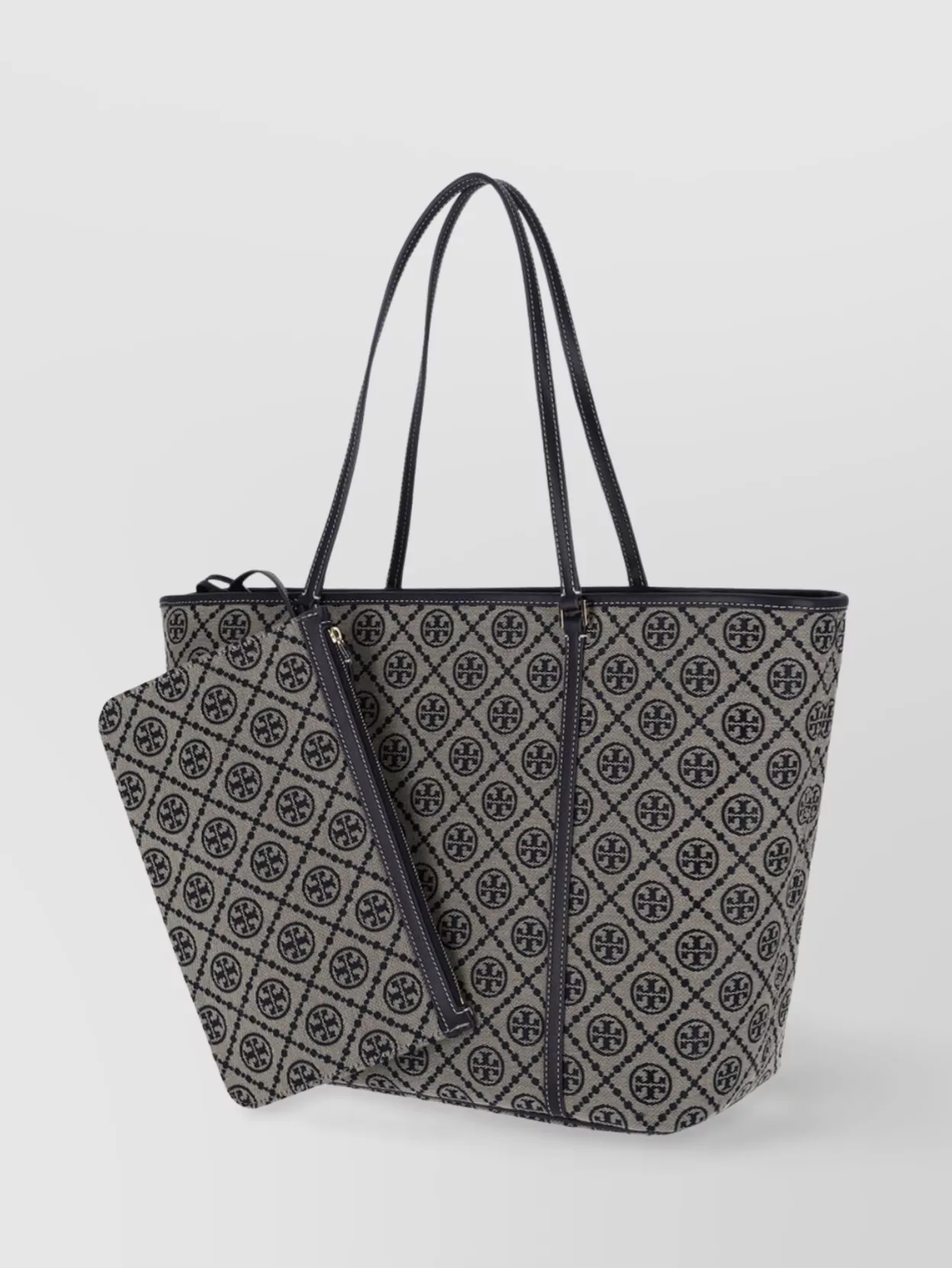 Tory Burch Patterned Tote Bag Dual Handles