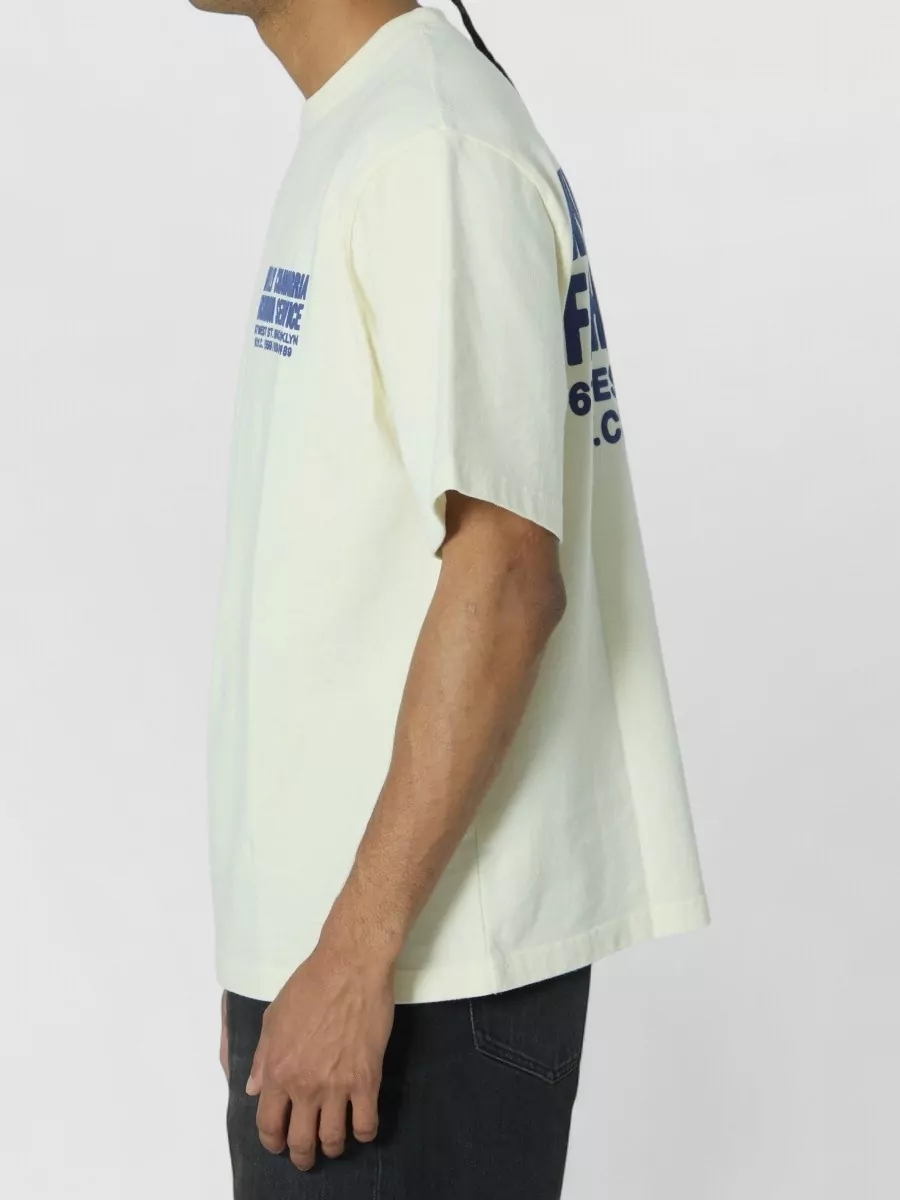 Willy Chavarria Cotton Relaxed-Fit Distressed Embroidered T-Shirt