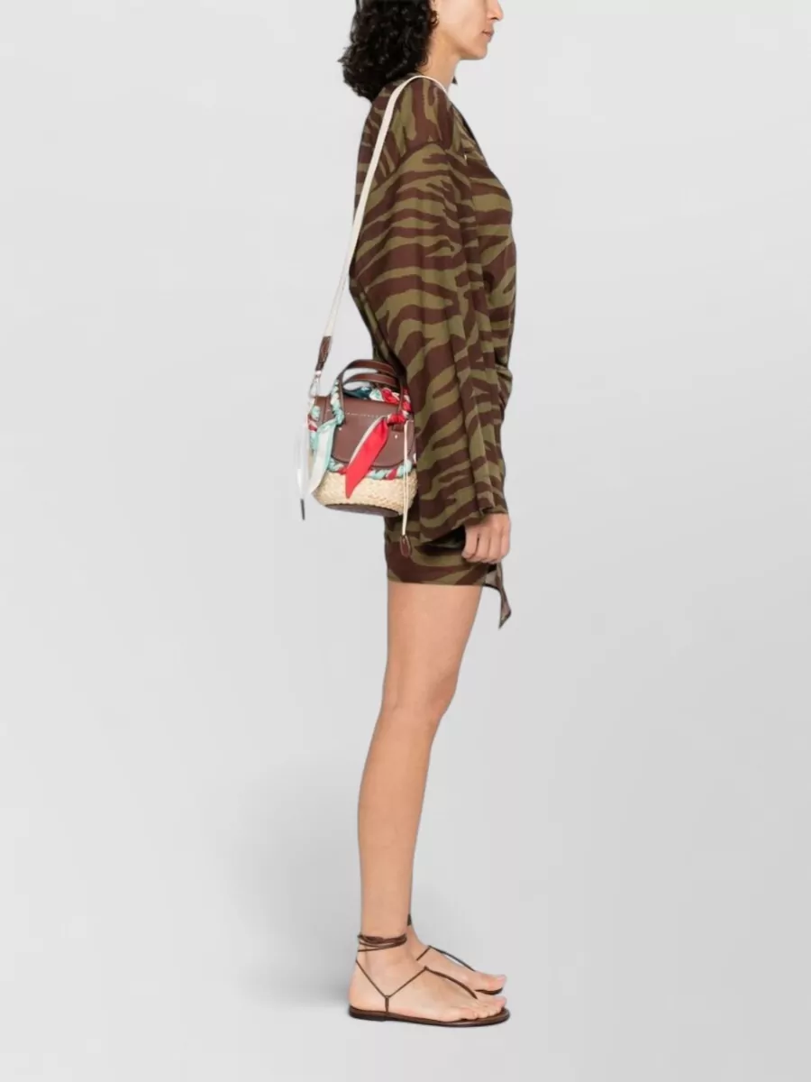 Cuba Lab Straw Bucket Bag