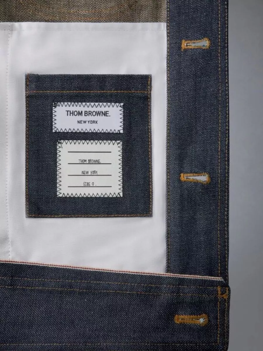 Thom Browne Denim Flared Jacket