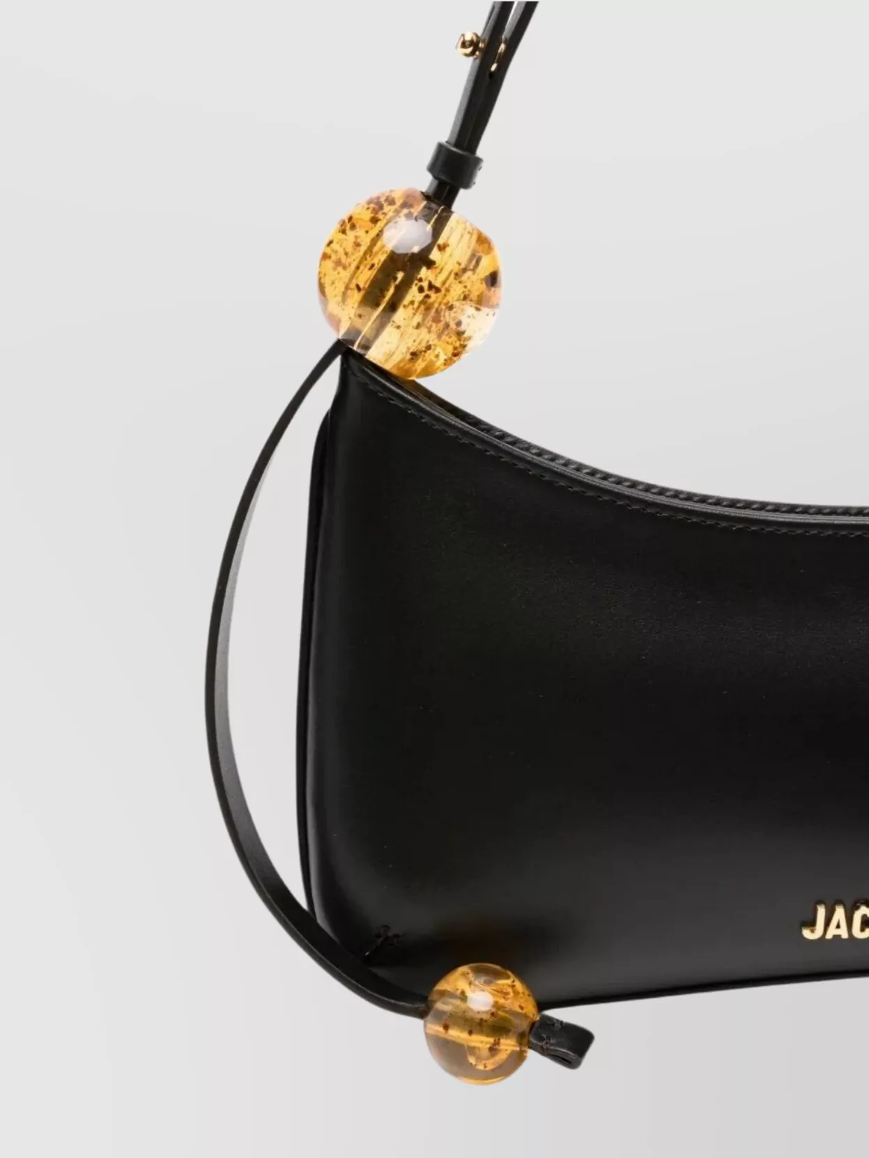 Jacquemus Pearl Kiss Shoulder Bag With Adjustable Strap