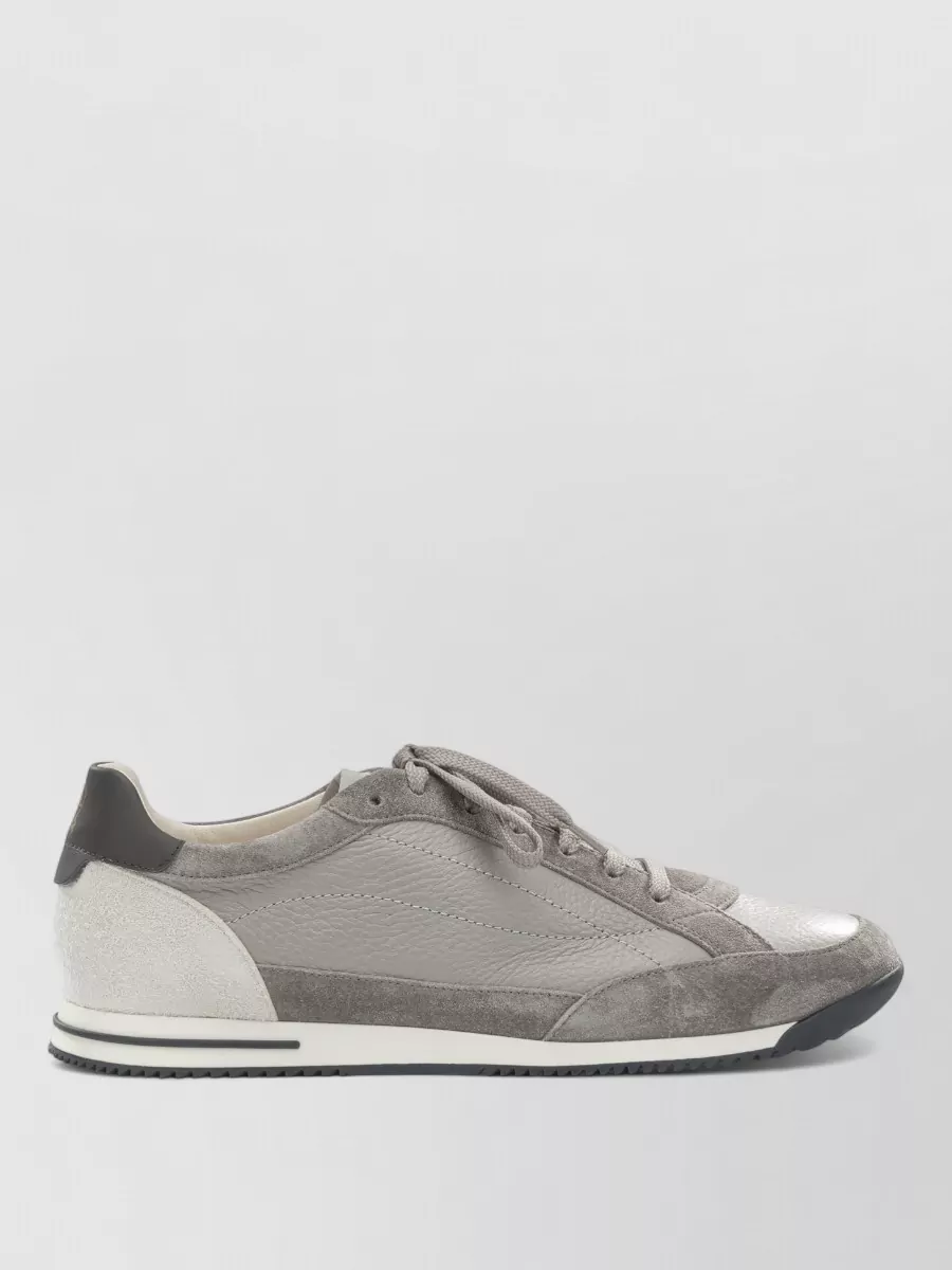 Brunello Cucinelli Leather Low-Top Sneakers