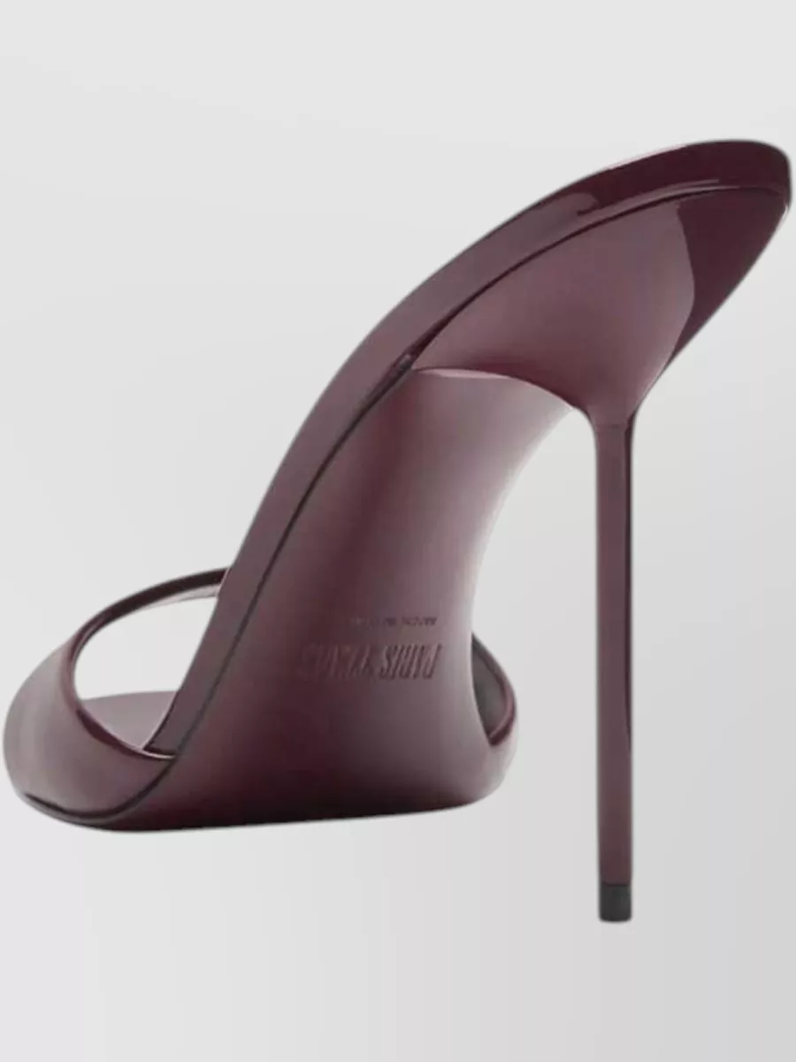 Paris Texas Patent Leather Mules