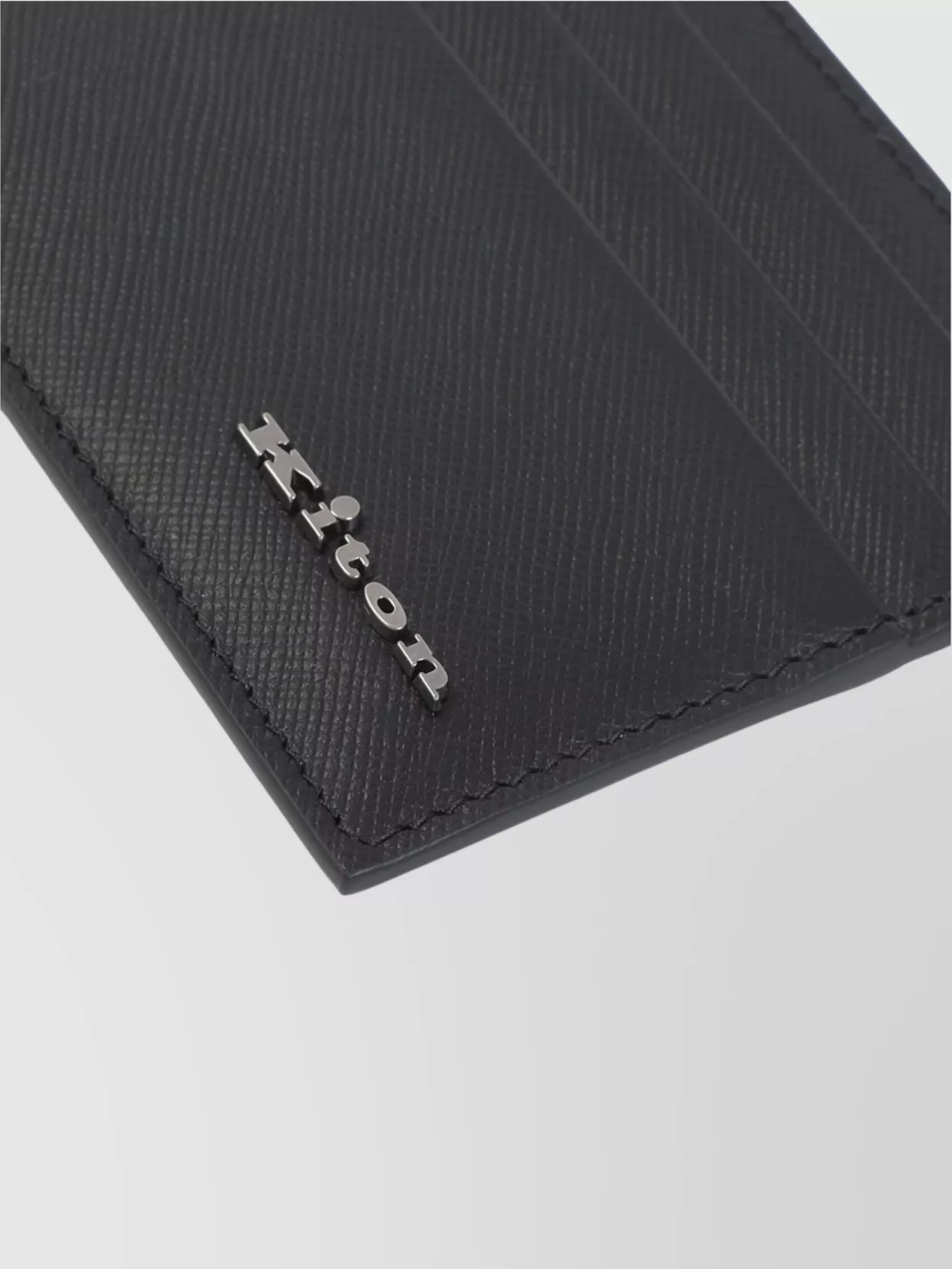 Kiton Compact Textured Card Holder