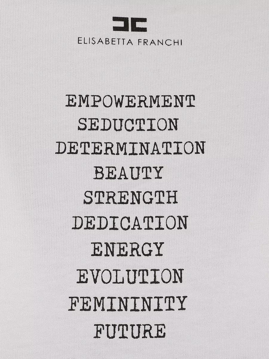 Elisabetta Franchi Cotton T-Shirt