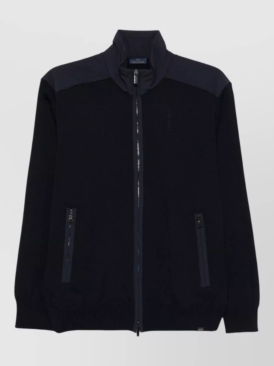 Paul & Shark virgin wool zip jumper