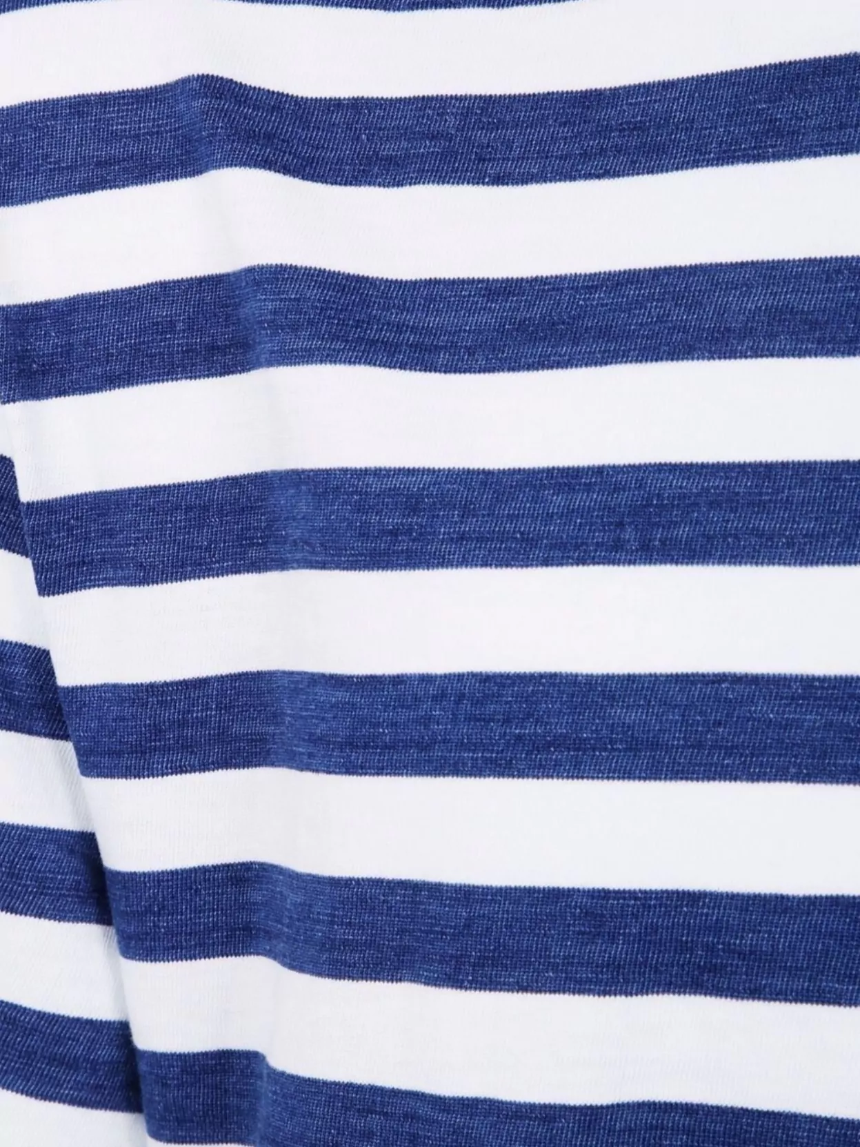 Ralph Lauren Crew Neck Logo Stripes T-Shirt