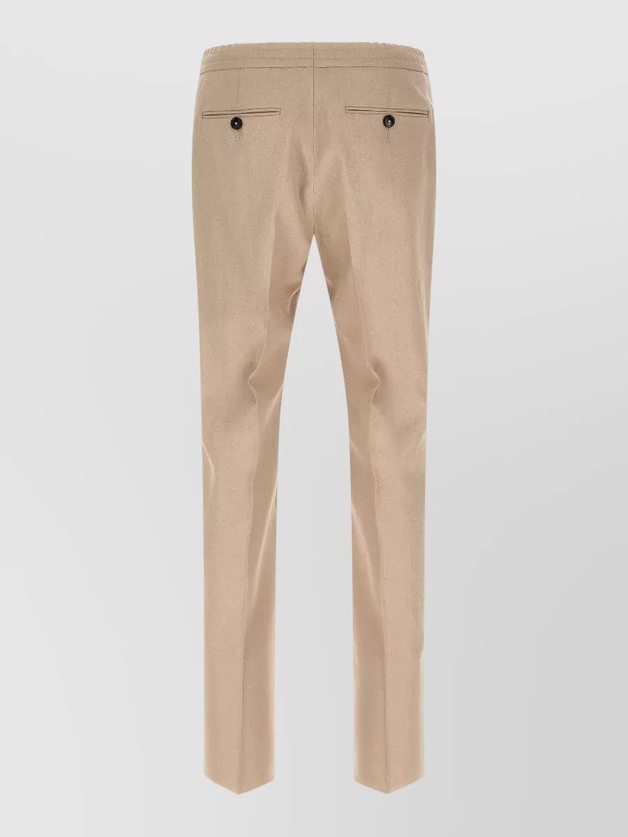 Zegna Linen Straight-Leg Tailored Shorts