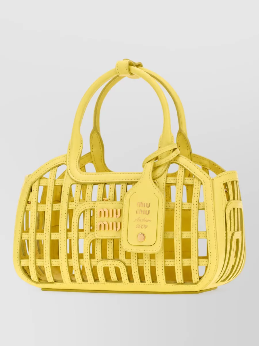 Miu Miu leather mini bag