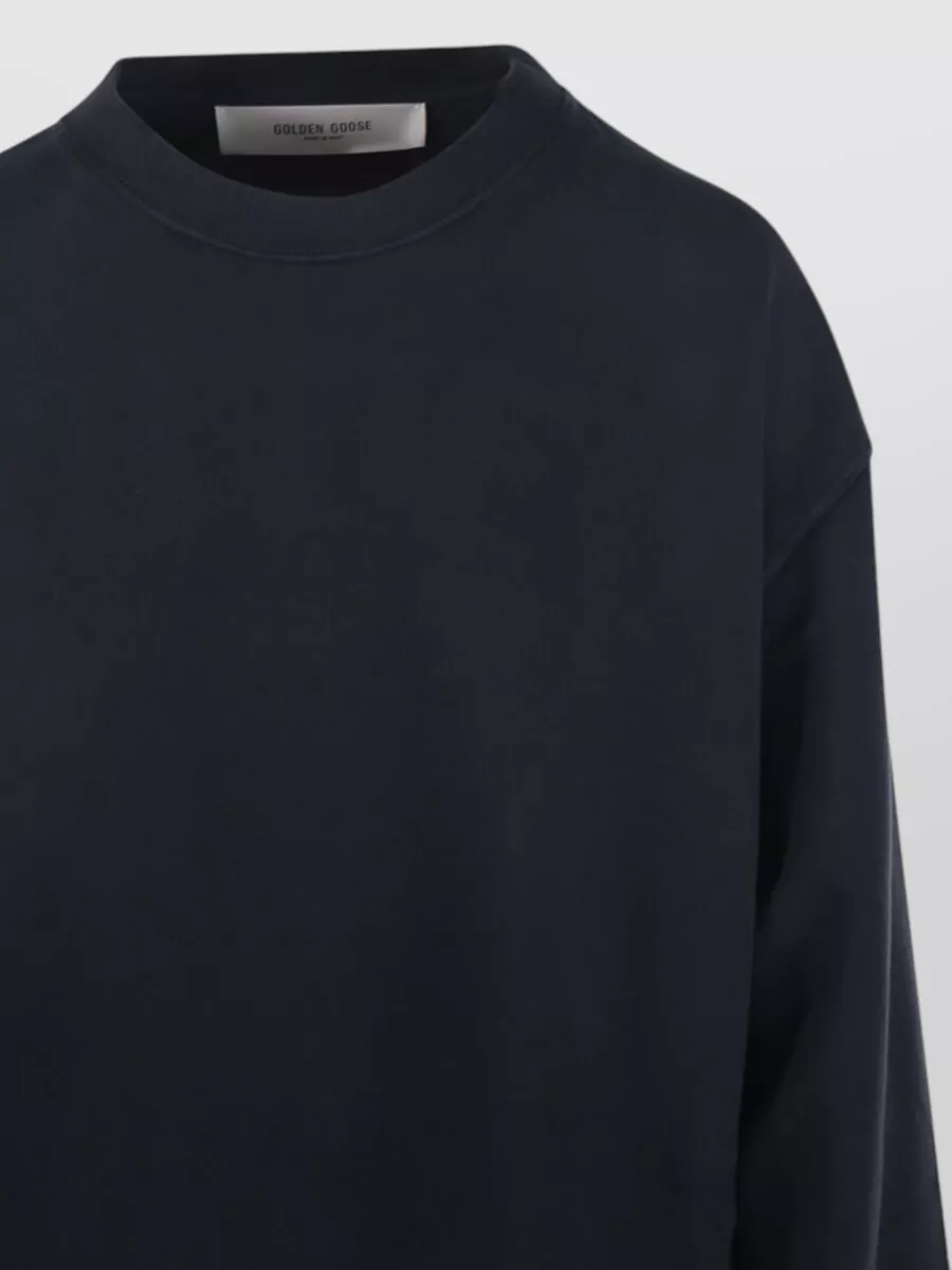 Golden Goose Cotton Logo-Patch Crewneck Sweatshirt