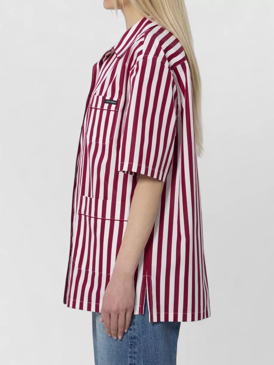 Dolce&Gabbana Striped Relaxed-Fit Shirt