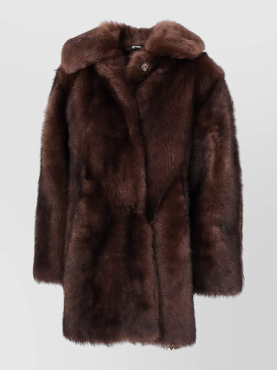 La Rose Faux fur coat