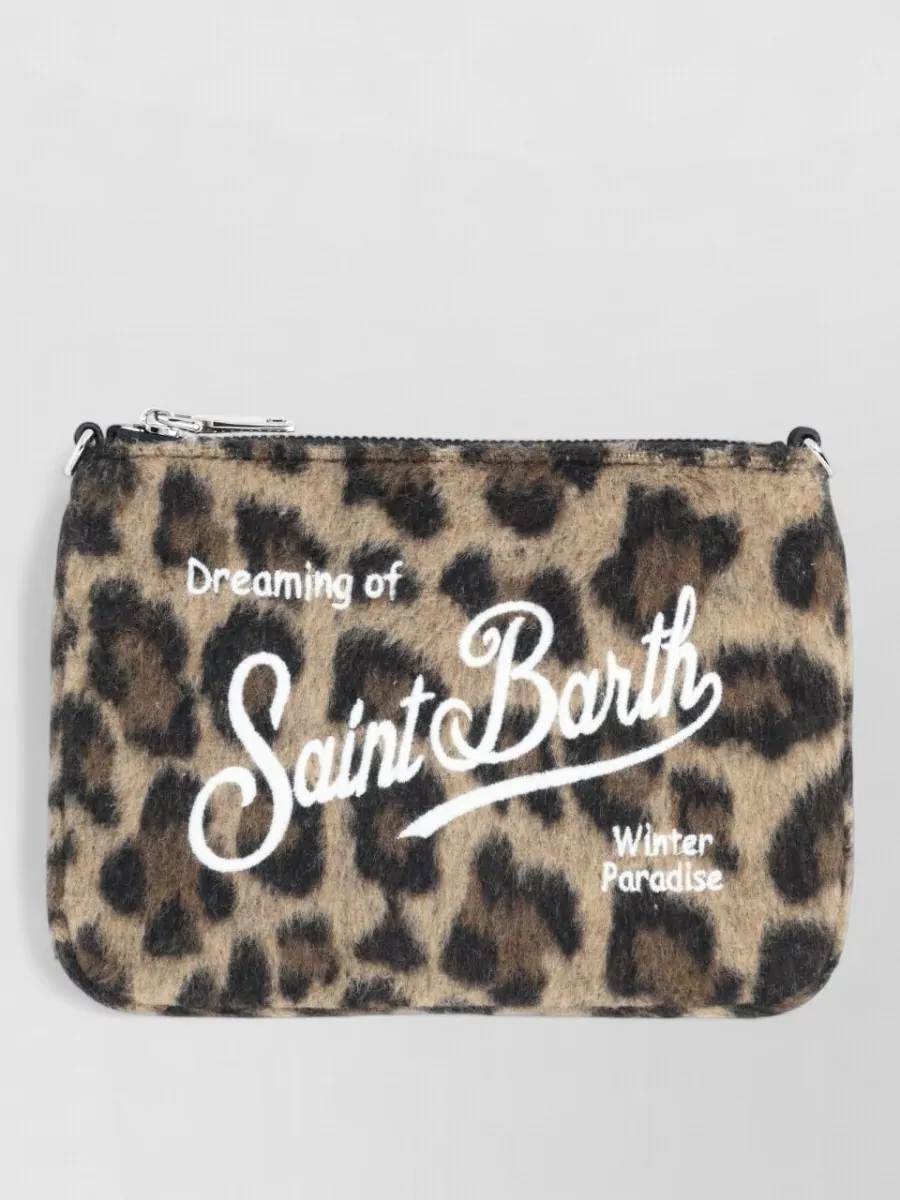 Mc2 Saint Barth mini felt clutch bag