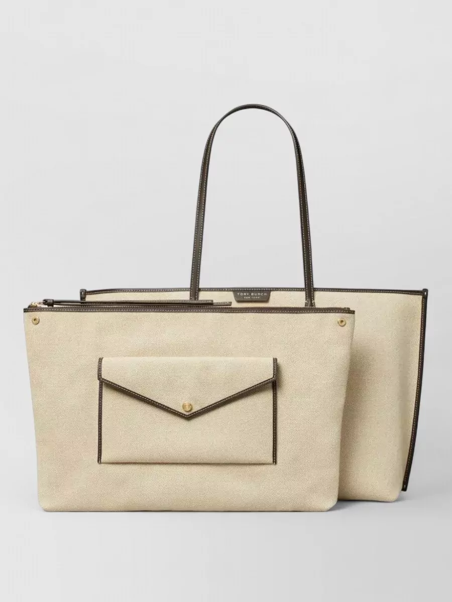 Tory Burch Perry Canvas Tote Bag
