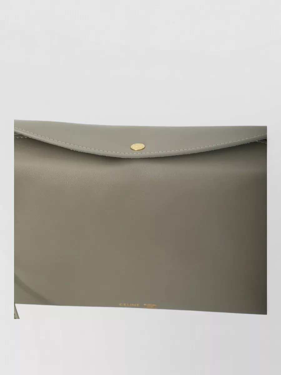 Celine Leather crossbody clutch bag