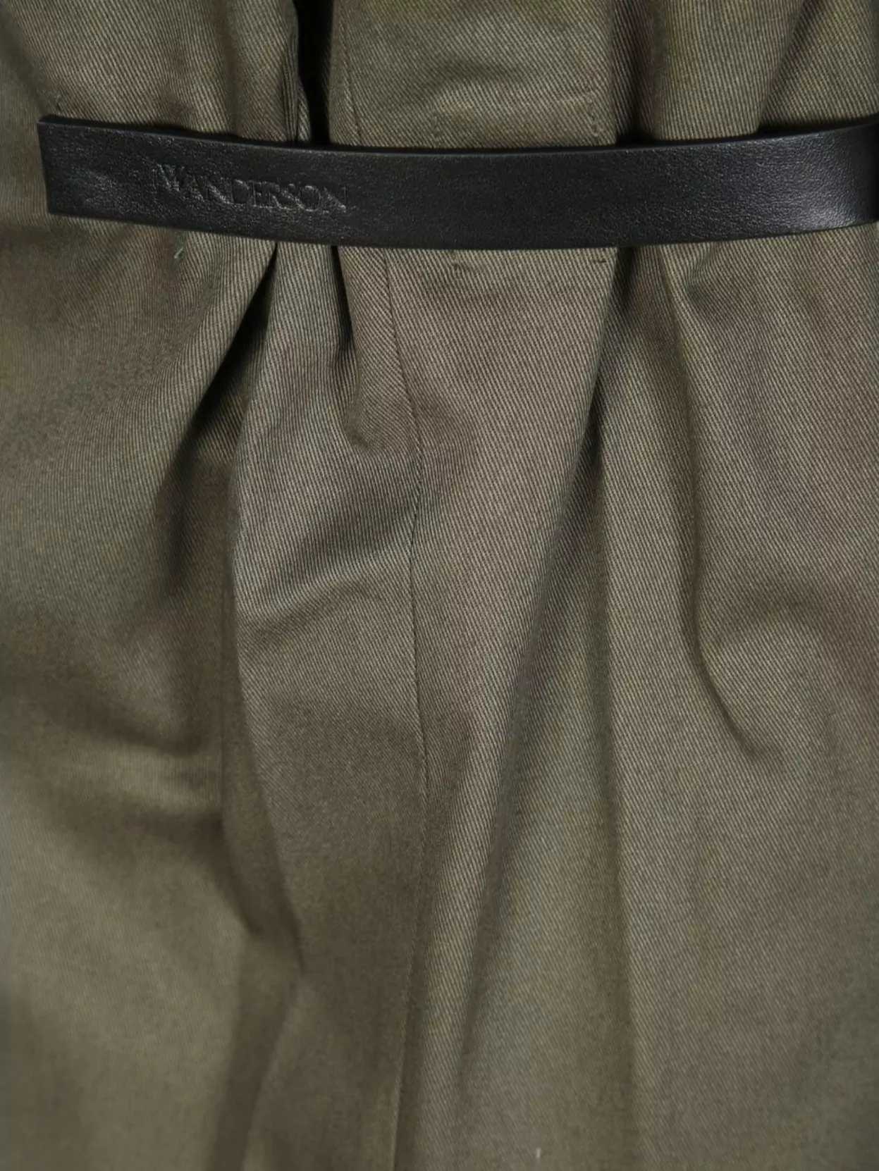 Jw Anderson Waist Belt Front Slit High Midi