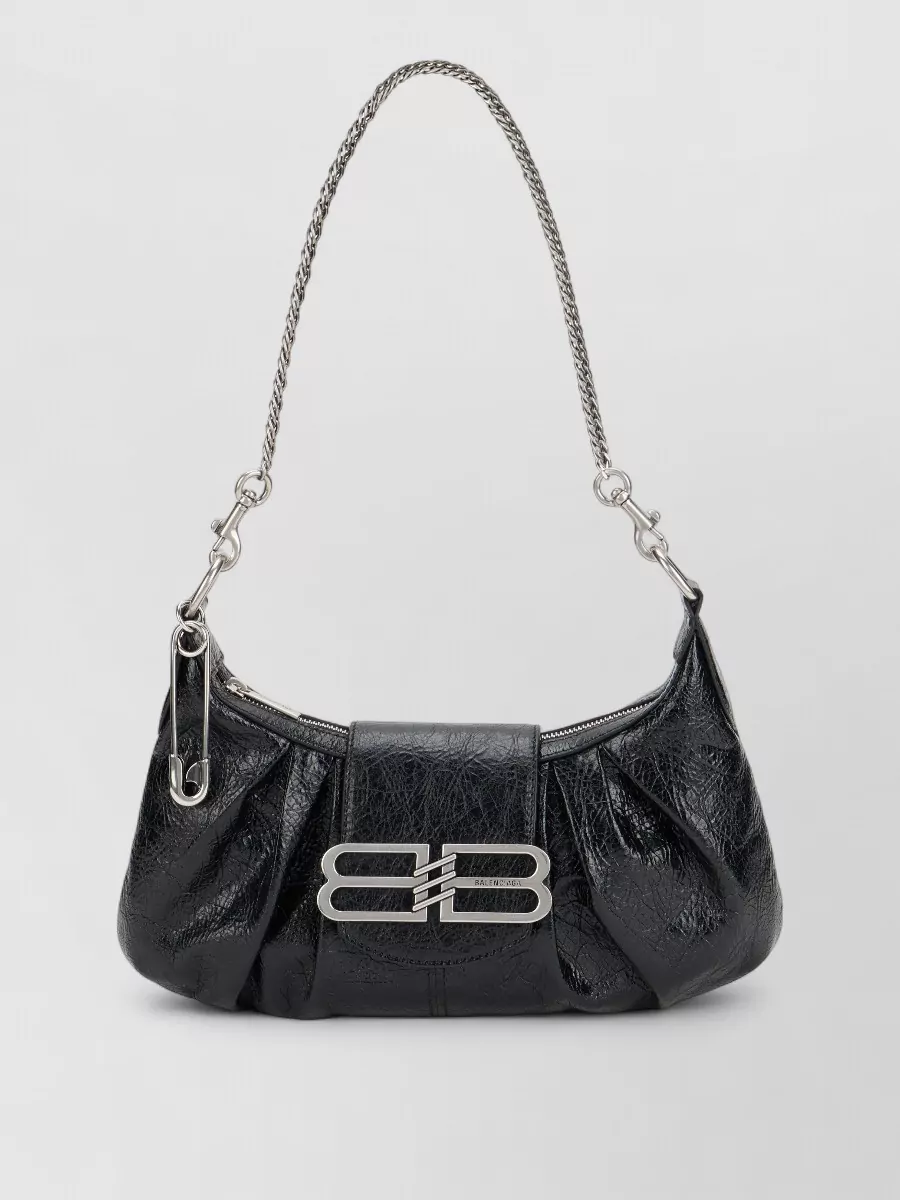 Balenciaga Pamela Small Leather Shoulder Bag