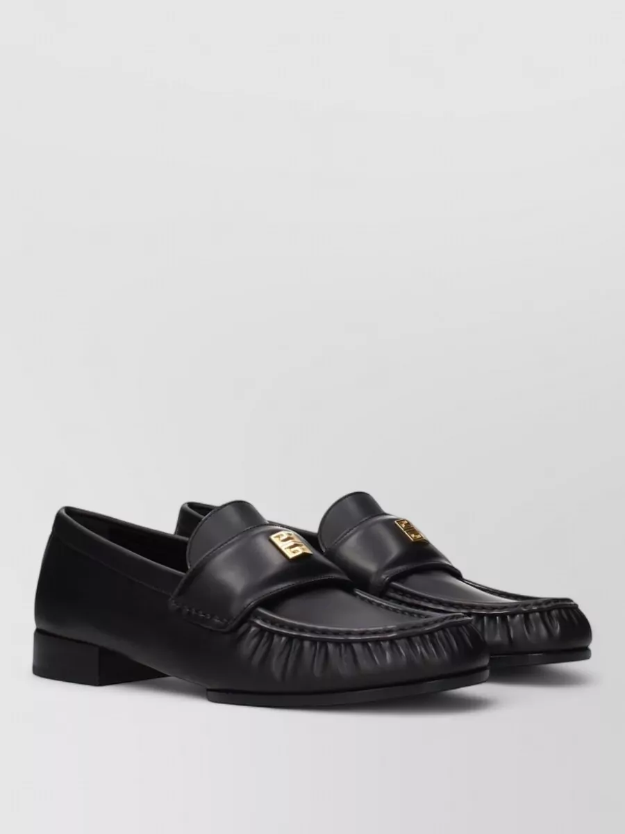 Givenchy Leather Slip-On Loafers