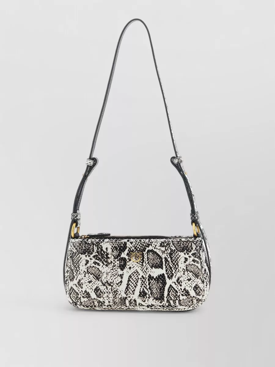 Pinko love bag calfskin leather shoulder bag