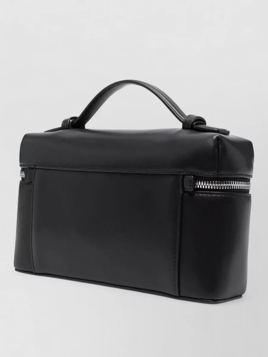Emporio Armani Leather Clutch Bag