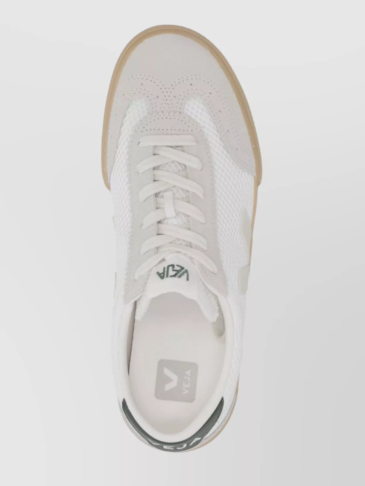 Veja Lunar Pierre Cyprus Perforated Round Toe Sneakers