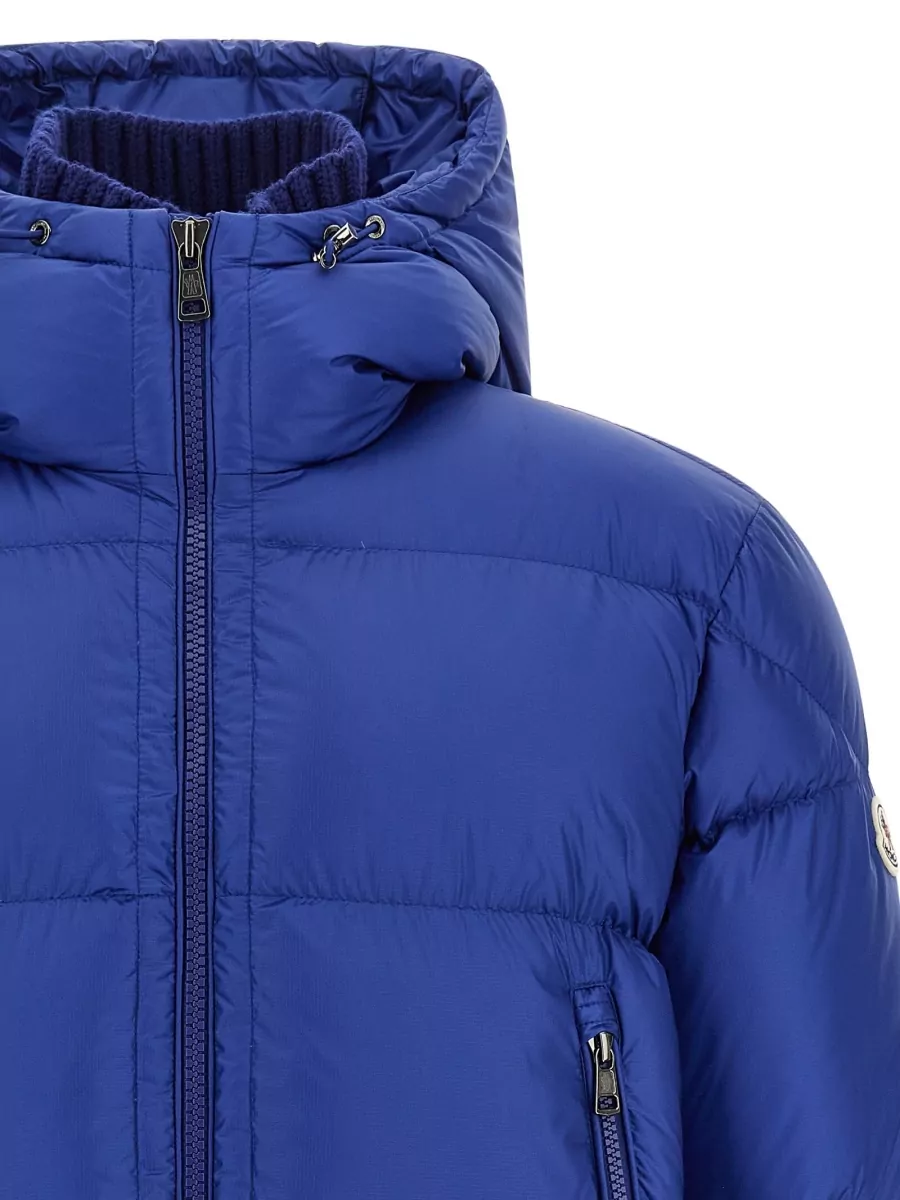 Moncler Down Hooded Quilted Puffer Jacket