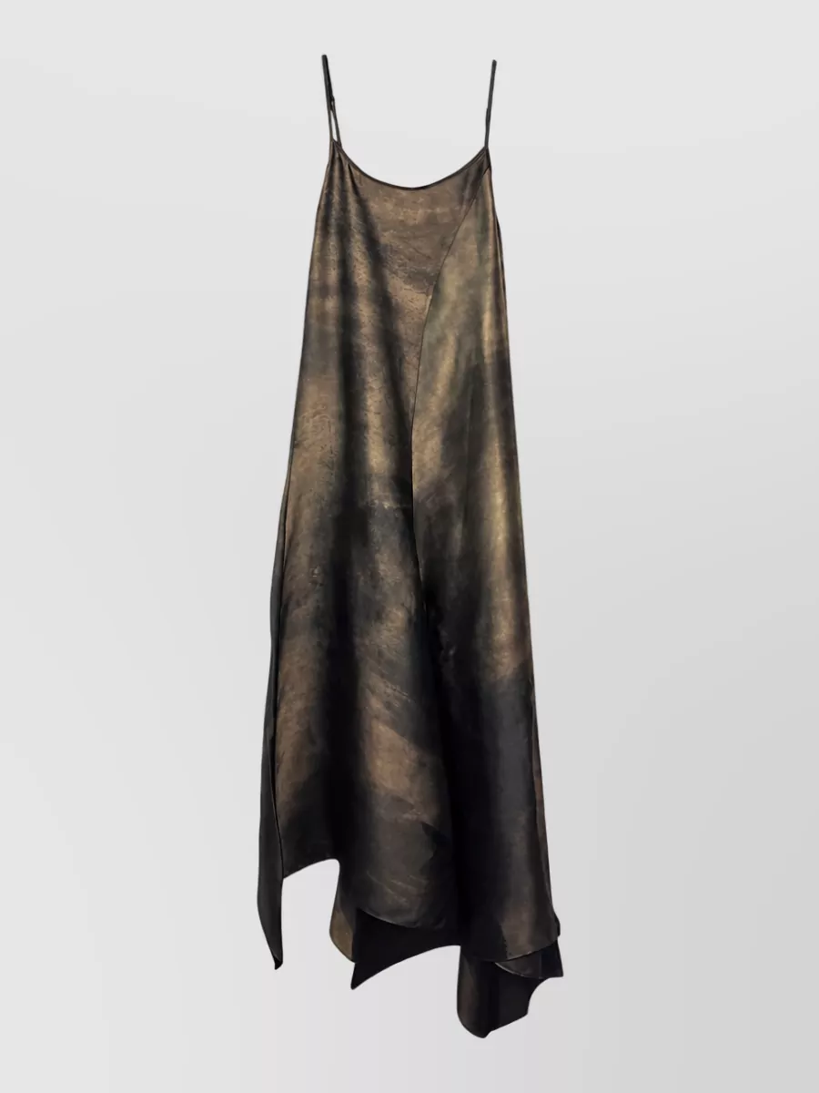 Uma Wang Cupro Midi Dress