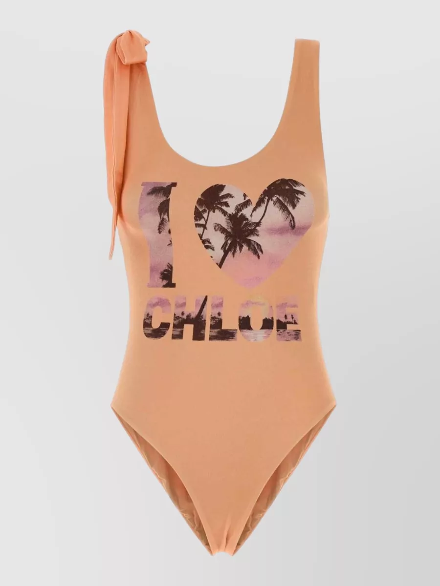 Chloé stretch nylon swimsuit