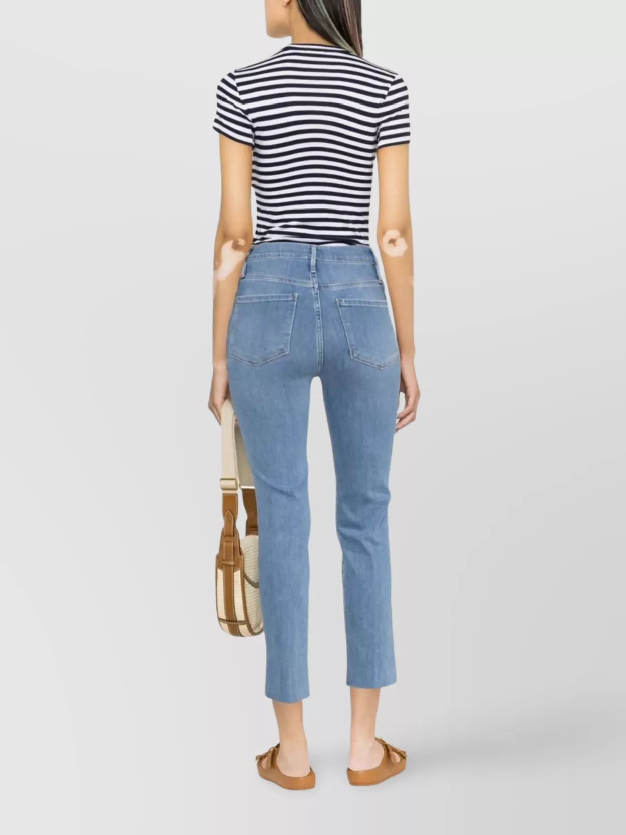 Ralph Lauren Striped Crew Neck Jersey T-Shirt