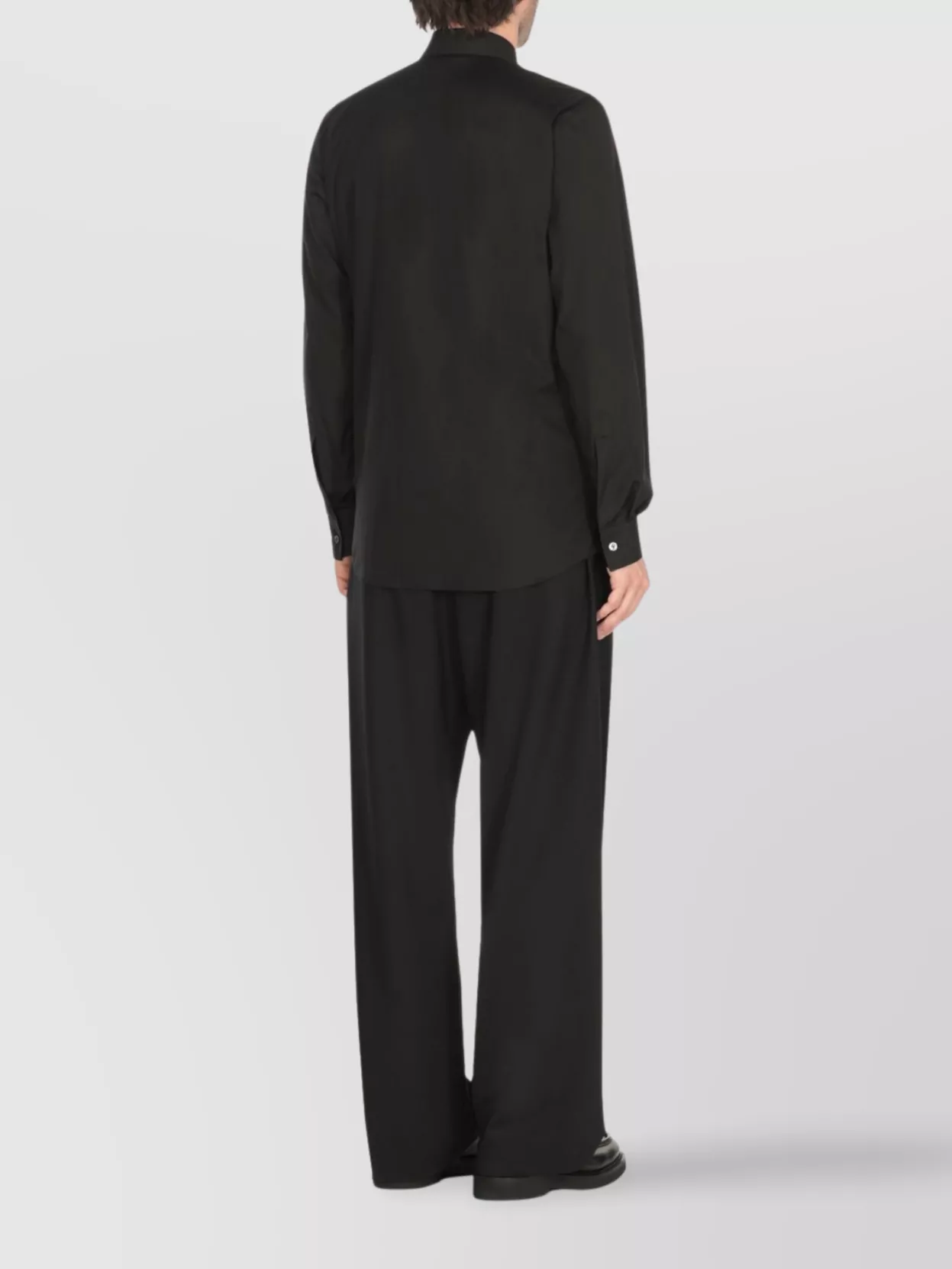 Moschino Cotton Shirt Button-Down Collar Short Sleeves
