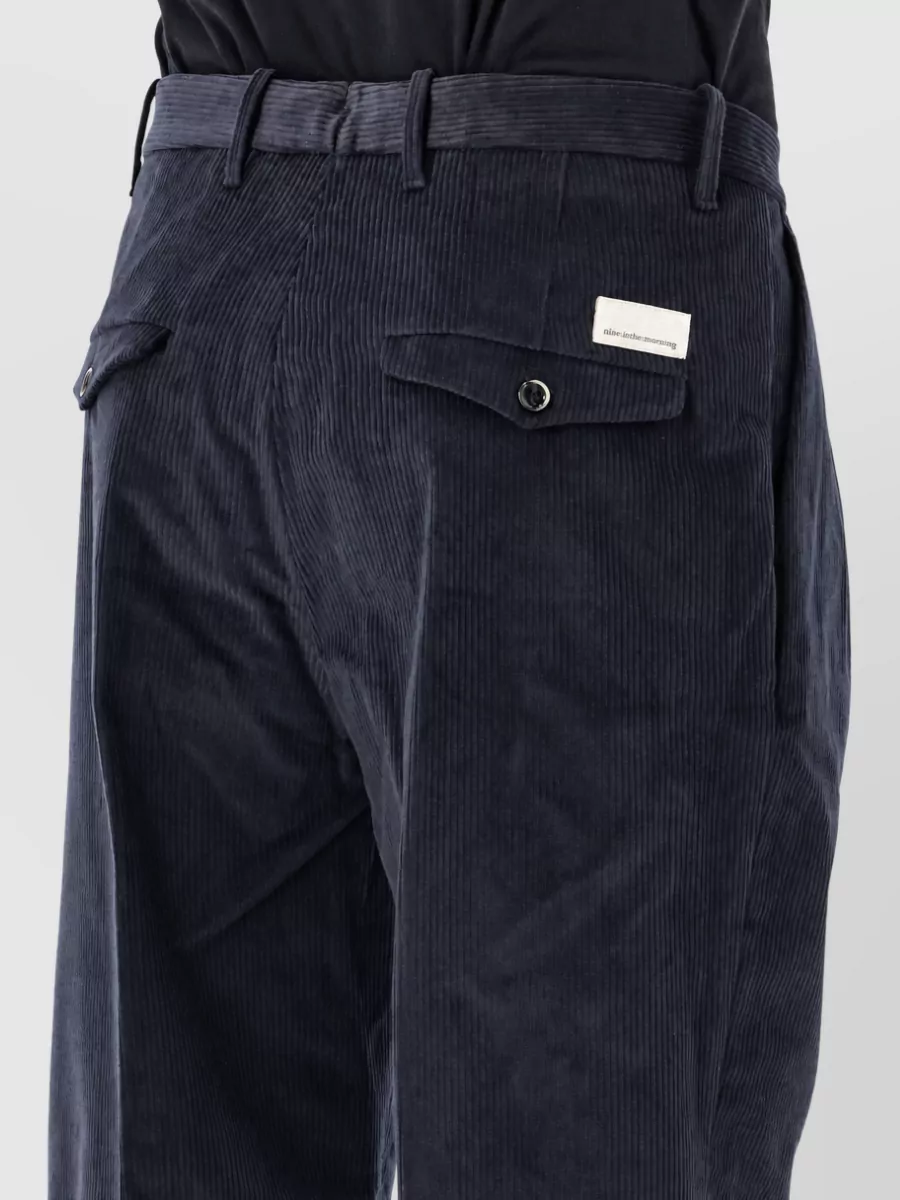 Nine In The Morning Kai Straight-Leg Trousers