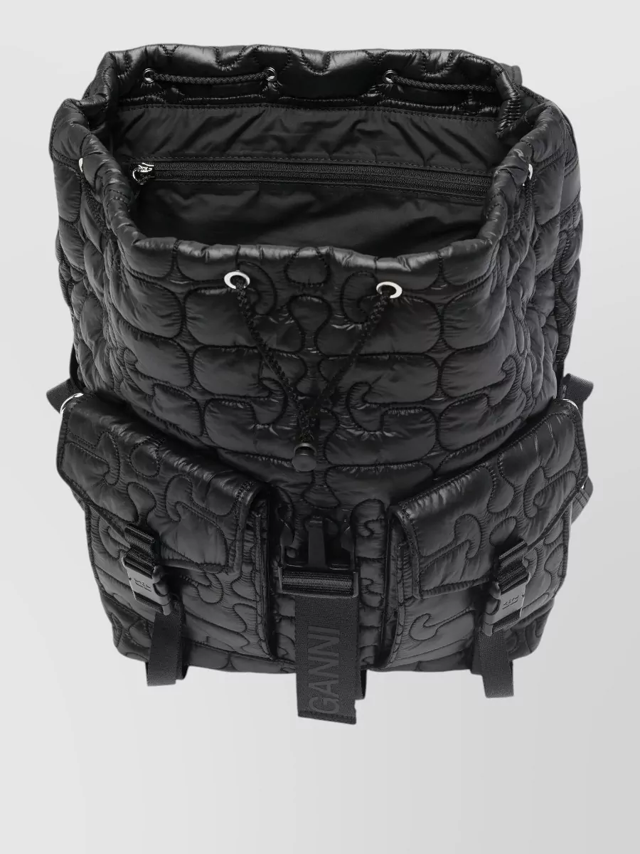 Ganni Re Tech Quilted Backpack