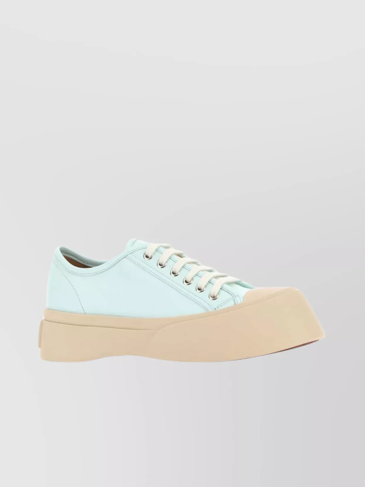 Shop Marni Sneakers Leather Contrast Sole