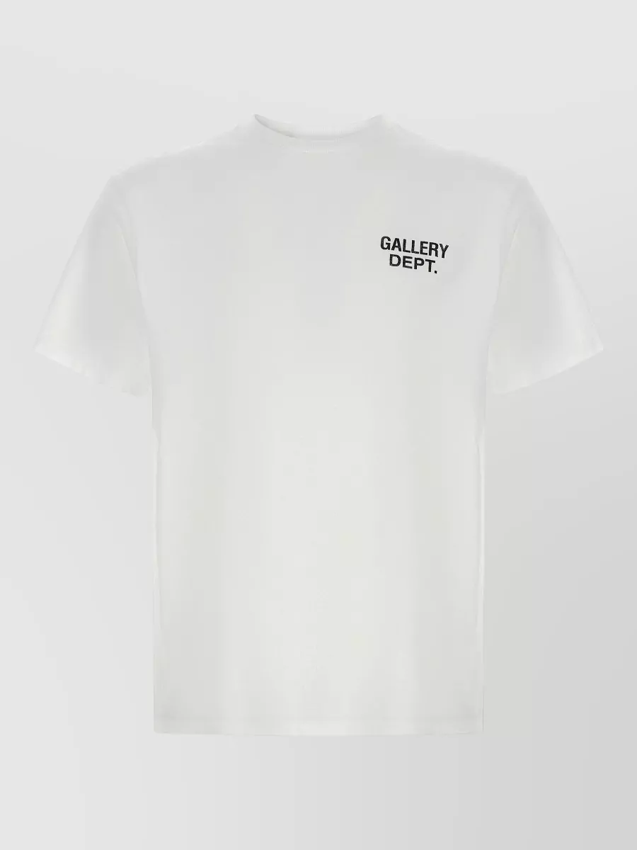 Gallery Dept. Logo Print Cotton T-Shirt